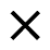 X icon